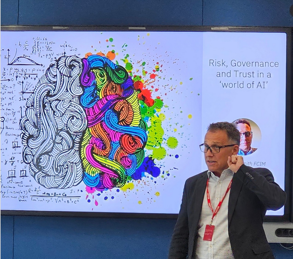 Duncan Smith presents at IBM roundtable event